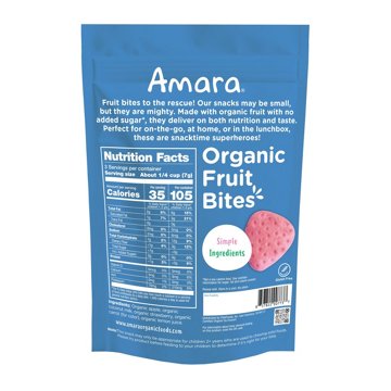 Amara Sweet Strawberry Organic Fruit Bites