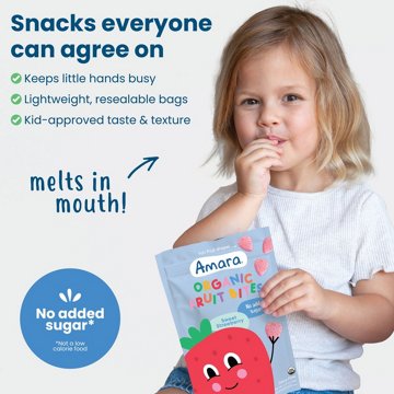 Amara Sweet Strawberry Organic Fruit Bites