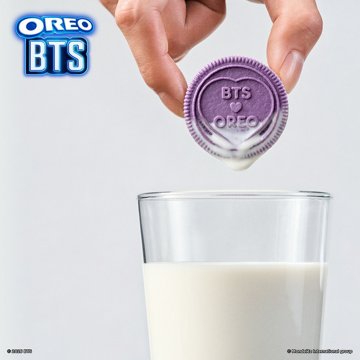 OREO Limited Edition BTS Brown Sugar Pancake Sandwich Cookies