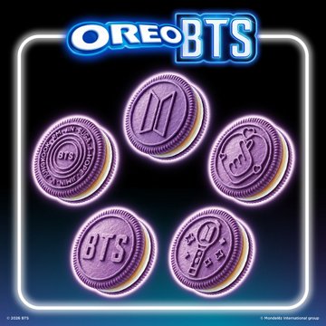 OREO Limited Edition BTS Brown Sugar Pancake Sandwich Cookies