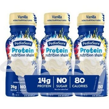 PediaSure Protein Nutrition Shake - Vanilla, 8 oz Bottles, 6 ct