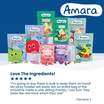 Amara Mighty Sweet Greens Organic Smoothie Melts