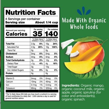 Amara Mighty Sweet Greens Organic Smoothie Melts