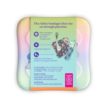 Welly Flex Fabric Bandages Color Changing