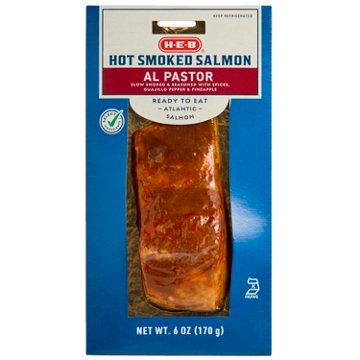 H-E-B Hot Smoked Atlantic Salmon - Al Pastor
