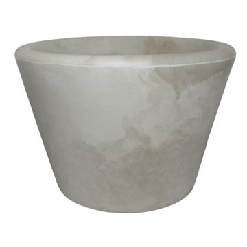 Blue Orange Pottery Holambra Plastic Pot - Gray