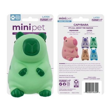 Multipet Latex Capybara Dog Toy