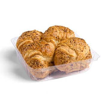 H-E-B Bakery Everything Seasoned Croissants, 4 ct