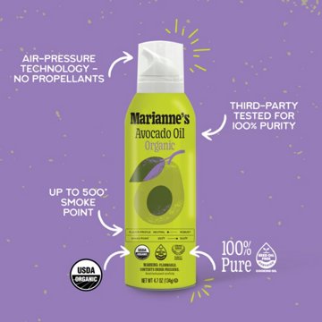 Marianne's Organic Avocado Oil Spray, 4.7 oz