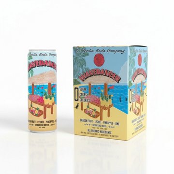 St. Cecilia Soda Company Wavedancer Sparkling Water 4 pk Cans