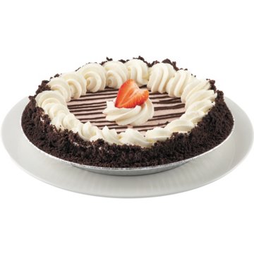 H-E-B Bakery Chocolate Strawberry Cream Cold Pie, 9"
