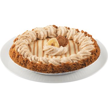 H-E-B Bakery Banana Biscoff Cream Cold Pie, 9"