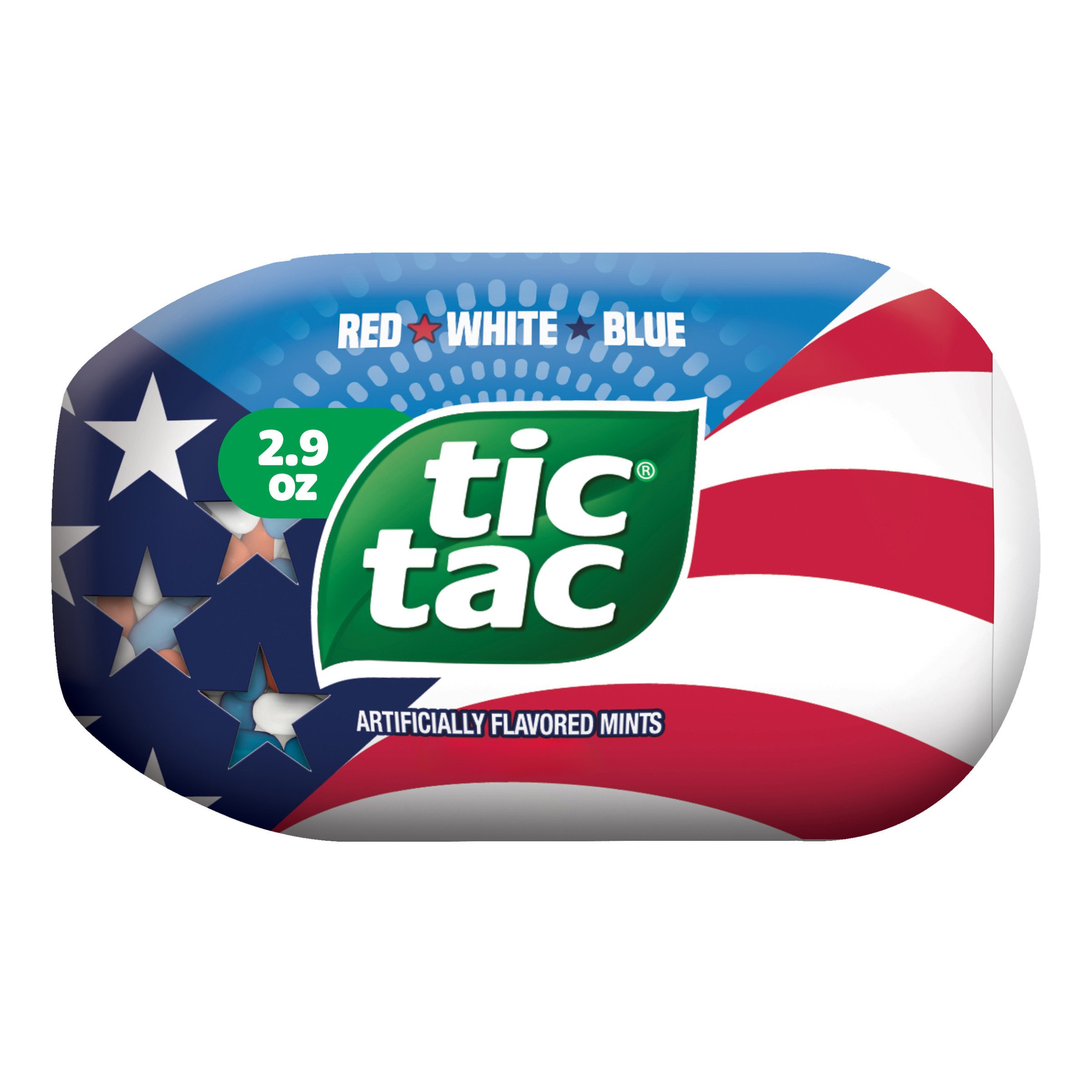 Tic Tac Red White and Blue - Shop Gum & mints at H-E-B
