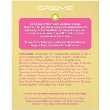 The Crème Shop Kiss & Blush Cheek Balm - Watermelon Sugar