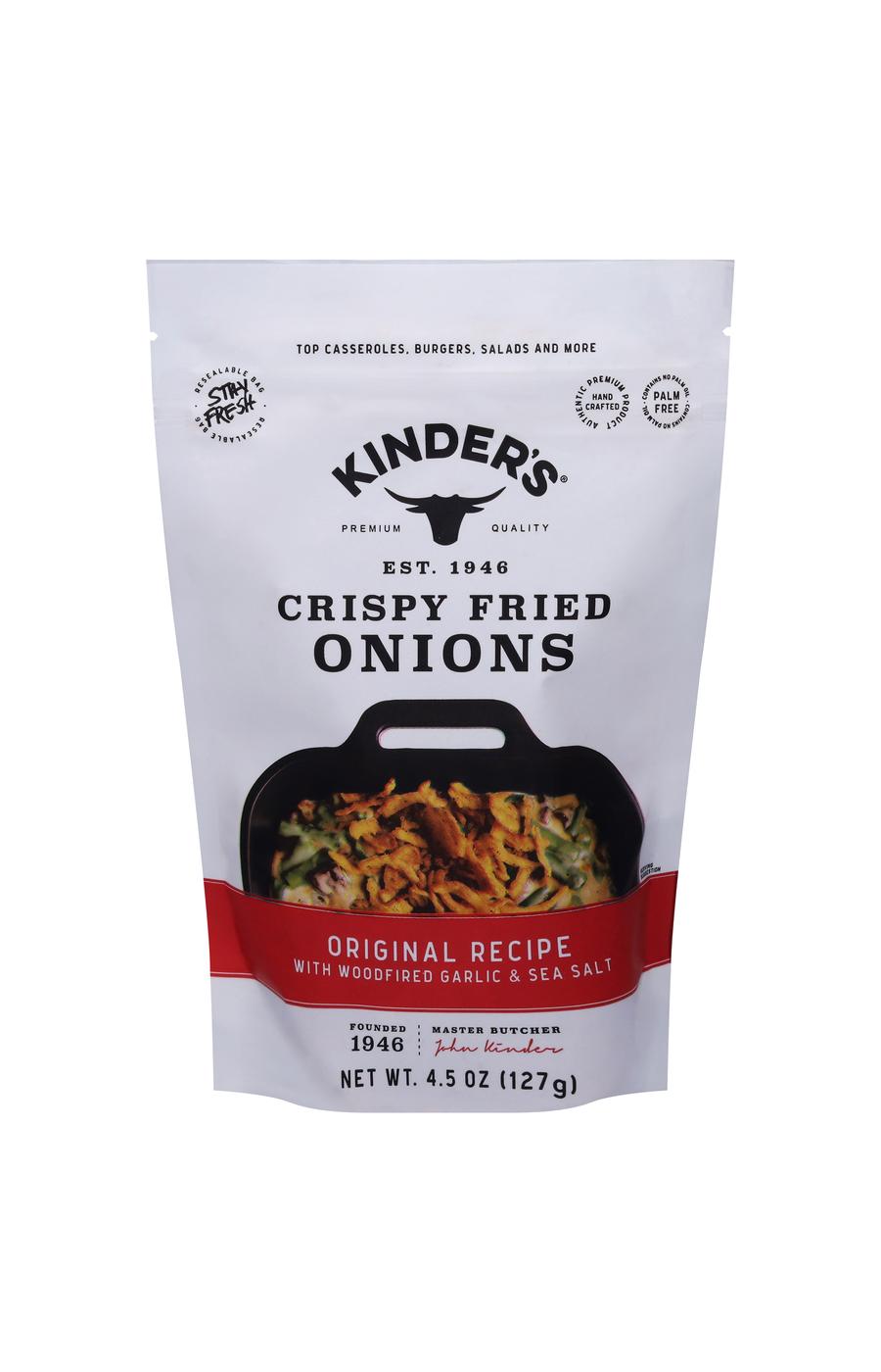 Kinder's Crispy Fried Onions - Original Recipe - Shop Onions & garlic ...
