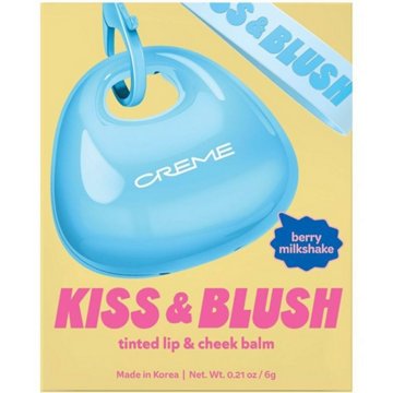 The Crème Shop Kiss & Blush Tinted Lip & Cheek Balm - Berry Milkshake