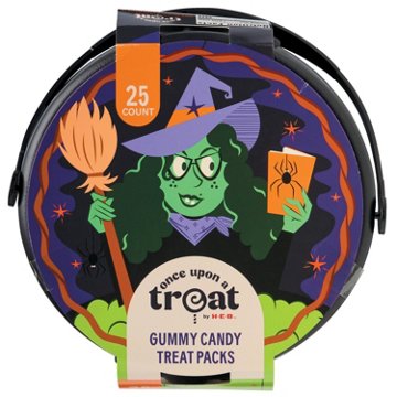 Once Upon a Treat by H-E-B Sour Spider Gummy Candy Cauldron