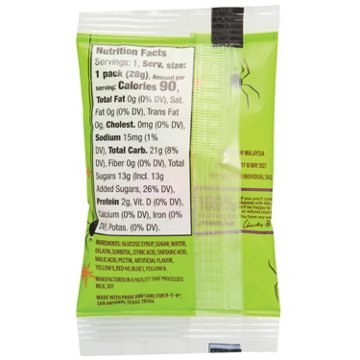 Once Upon a Treat by H-E-B Sour Spider Gummy Candy Cauldron