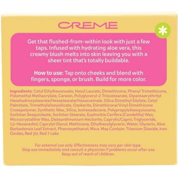 The Crème Shop Blush Rush Cheek Balm -  Adore U
