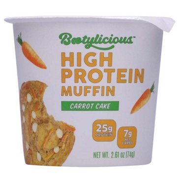 Bootylicious 25g High Protein Muffin Cup - Carrot Cake 