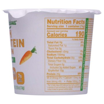 Bootylicious 25g High Protein Muffin Cup - Carrot Cake 