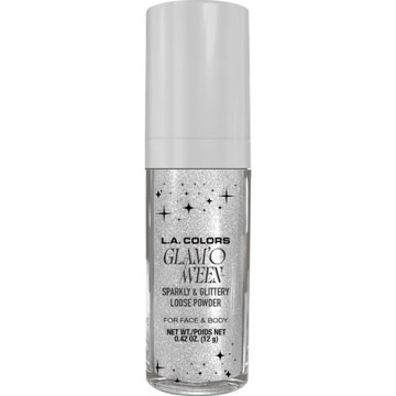 La Colors Halloween Face & Body Loose Powder Glitter - Silver