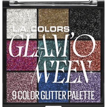 La Colors Halloween Glitter Eye Shadow Palette