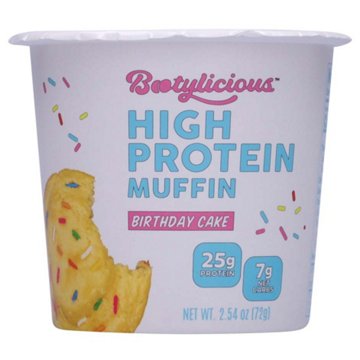 Bootylicious 25g High Protein Muffin Cup - Birthday Cake