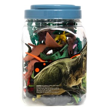 Boley The Wild Dinosaurs Big Bucket, 40 pc