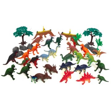 Boley The Wild Dinosaurs Big Bucket, 40 pc