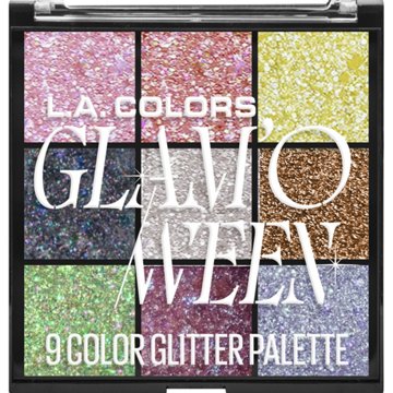 La Colors Halloween Glitter Eye Shadow Palette
