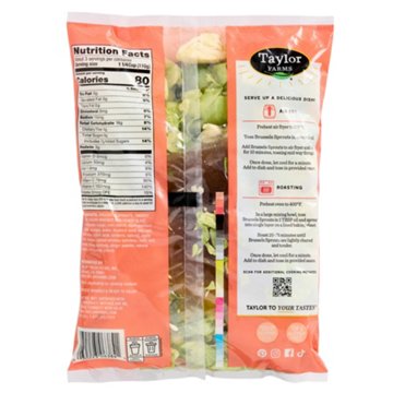 Taylor Farms Peach Whiskey Brussels Sprouts Veggie Kit, 12 oz