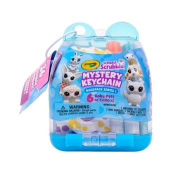 Crayola Scribble Scrubbie Mystery Keychain Backpack