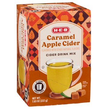 H-E-B Caramel Apple Cider Drink Mix Single Serve Cups