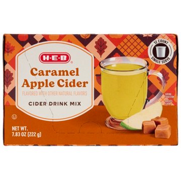 H-E-B Caramel Apple Cider Drink Mix Single Serve Cups