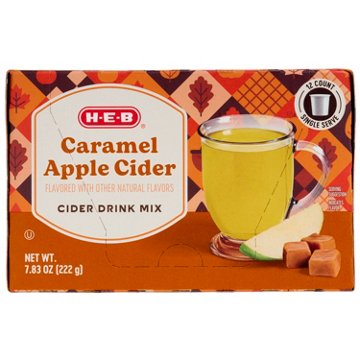 H-E-B Caramel Apple Cider Drink Mix Single Serve Cups