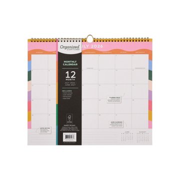 The Happy Planner 12 Month Wall Calendar - Color Form