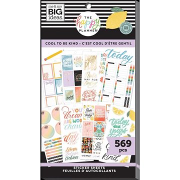 The Happy Planner Sticker Pad - Cool To Be Kind, 569 pc