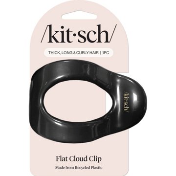 Kitsch Large Flat Cloud Claw Clip - Black