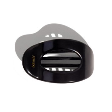 Kitsch Large Flat Cloud Claw Clip - Black