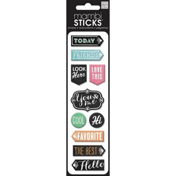 The Happy Planner Stickers - Chalk Design