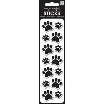 The Happy Planner Stickers - Paw Prints Puffy