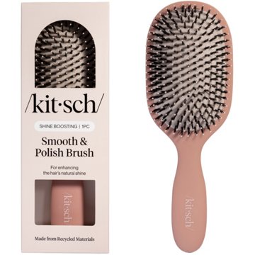 Kitsch Smooth & Polish Hair Brush - Terracotta