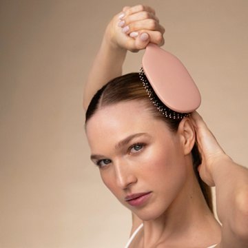 Kitsch Smooth & Polish Hair Brush - Terracotta