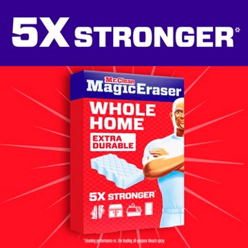 Mr. Clean Magic Eraser Whole Home Extra Durable, 2 ct