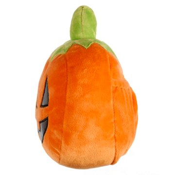 American Greetings Halloween Plush Pumpkin Jack-O'-Lantern Treat Holder