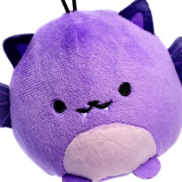 American Greetings Halloween Plush Ghost Keychain, 3.25" x 3.25"