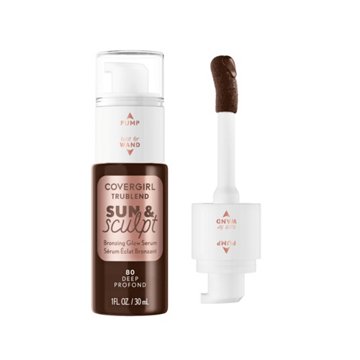 Covergirl Trublend Sun And Sculpt Bronzing Serum - Deep
