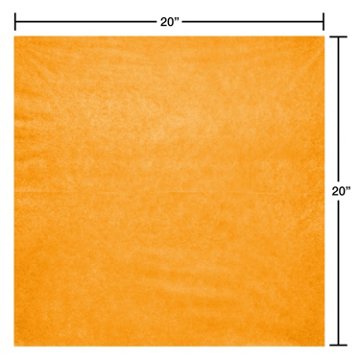 American Greetings Orange & Black Tissue Paper for Halloween, 8 ct