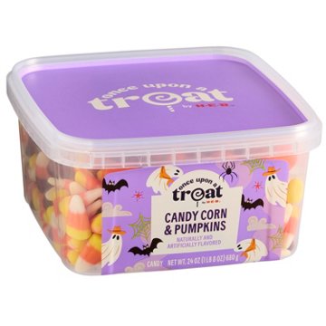 Once Upon a Treat by H-E-B Candy Corn & Pumpkin Autumn Mix Tub